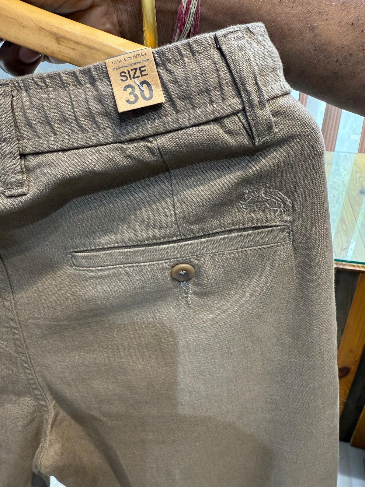 premium  linen  pant
