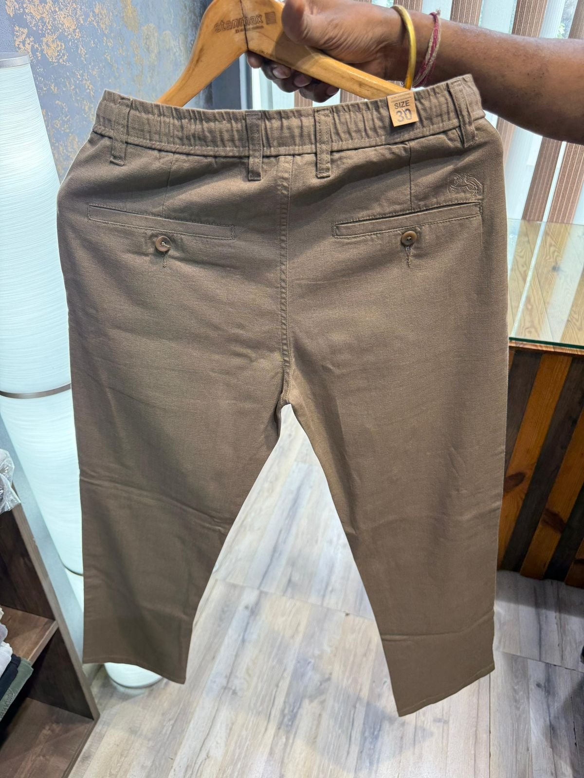 premium  linen  pant