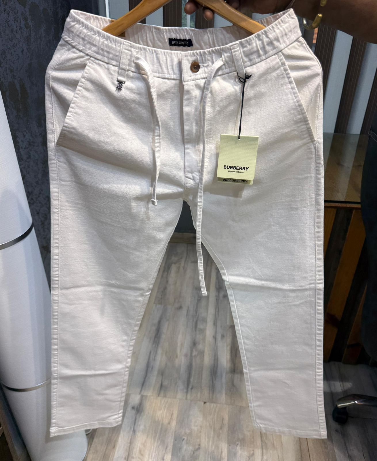 premium  linen  pant